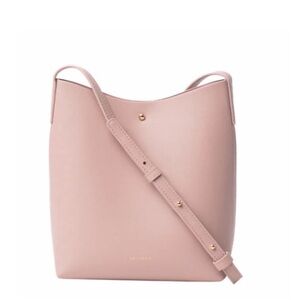 SAMARA - Vegan Pink Leather Shoulder Bag